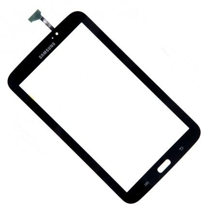 Тачскрін (сенсор) Samsung T211 Galaxy Tab 3 7.0 (P3210 3G), колір чорний, фото 1