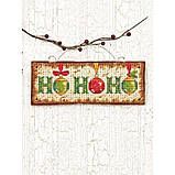 Набір для вишивання Dimensions 70-08861 Ho Ho Ho Ornament Cross Stitch Kit, фото 2