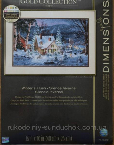 Набір для вишивання Dimensions 70-08862 Зимова тиша Winters Hush