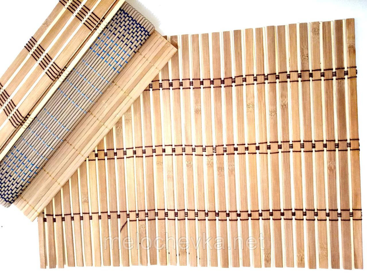 Бомбуковый килимок під гаряче на стіл