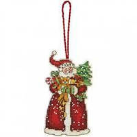 Набор для вышивания Dimensions 70-08895 Санта Santa Ornament