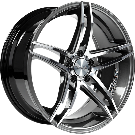 Диски від Tomason ( Томасон ) модель TN12 колір Dark Hyperblack polished