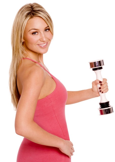 Гантель жіноча Shake Weight вага 1.3 кг, фото 1