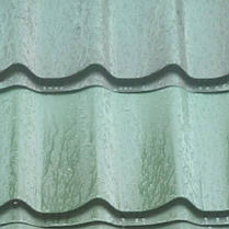 Металочерепиця Szafir 0,45 мм Pruszynski матовий цвіт — RAL 6020, фото 2