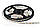 Світлодіодна стрічка 6000 к SMD 5050 60 LED/мт. IP20, фото 3