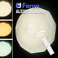 Світлодіодна люстра Feron AL5200 DIAMOND 60W (з пультом)