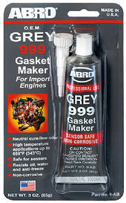 Герметик Abro 999 сірий 85 гр оригінал