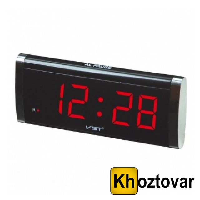 Настільний електронний годинник Led Digital Clock VST 730-1 будильник
