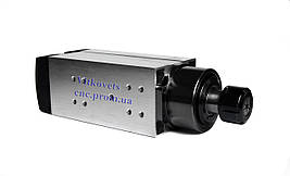 Шпиндель для ЧПК 2,2 kw, ER25, повітряне охолодження, 4 керамічні підшипники, точність 0,01мм, фото 2