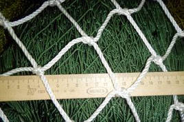 Сітка декоративна з капронової мотузки, 60х60 см осередок