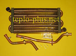 Первинний теплообмінник (основний) 064714 Vaillant TURBOmax Pro / Plus VUW 242/2-3, VUW 242/2-5