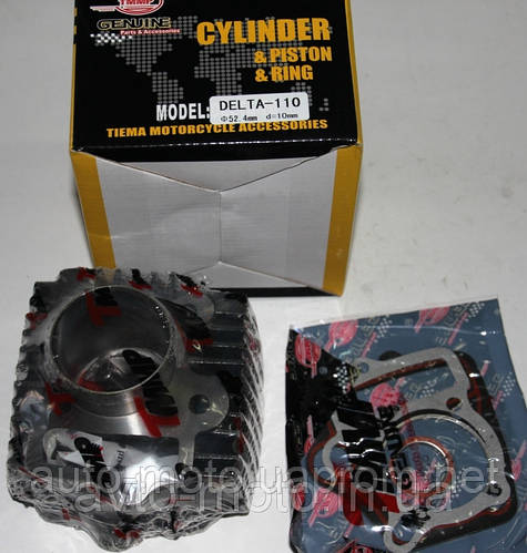 Купить Цилиндр Дельта Альфа 110cc в сборе 52,4mm ТММР, цена 788.40 ...