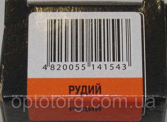Крем рудий для гладкої шкіри з губкою Блискавка 75мл, фото 1