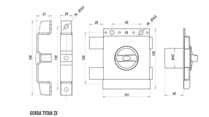 GERDA TYTAN ZX GT - 575971013