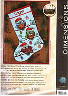 Набір для вишивання Dimensions 70-08951 Свято Holiday Hooties Stocking