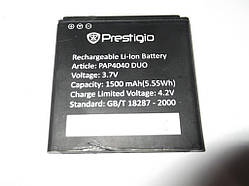 Акумулятор батарея АКБ Prestigio PAP4040 DUO б/у ОРІГІНАЛ 100%