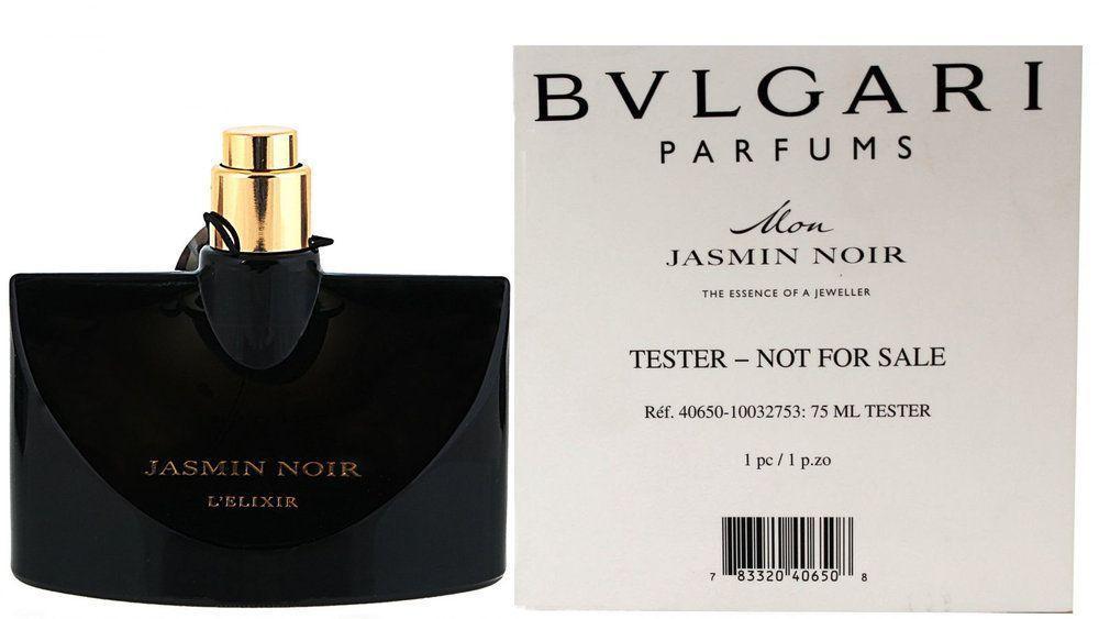 Bvlgari Jasmin Noir l'elixir парфумована вода 75 ml. (Тестер Булгарі Жасмин Ноир Наповнююча Еліксир)