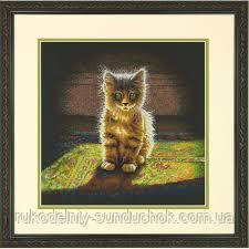 Набір для вишивання Dimensions 70-35286 Пухнастий кошеня • Warm and Fuzzy Kitten