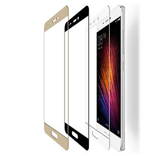 Захисне скло Premium Tempered Glass Full Screen для Xiaomi Mi5 Біле