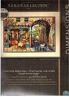 Набір для вишивання Dimensions 70-35306 Затишне кафе Charming Waterway