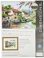 Набор для вышивания Dimensions 70-35330 канал Village Canal