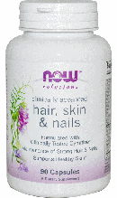 Вітаміни для шкіри волосся й нігтів Now Foods Hair Skin & Nails Women 90 caps,