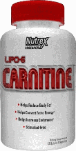 Карнитин Nutrex Lipo L-Carnitine 120 caps