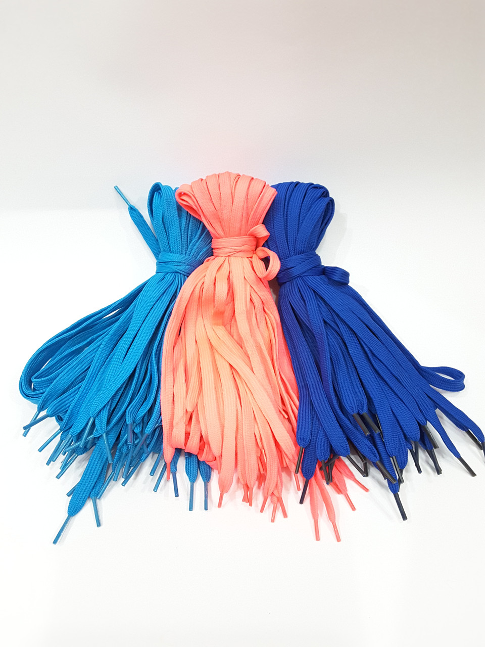 Шнурки для взуття плоскі Кольорові 1 метр, фото 1