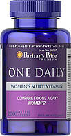 Витамины для женщин Puritan's Pride Women's One Daily Multivitamins 200 Caplets