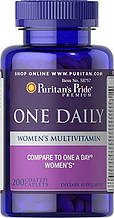 Вітаміни для жінок Puritan's Pride women's One Daily Multivitamins 200 Caplets