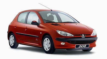 Тюнінг Peugeot 206