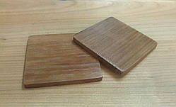 Костери з дерева, квадратні (7 мм)