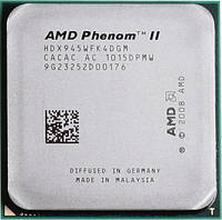 AMD Phenom II X4 945 (95W) 3.0GHz/6Mb AM2+/AM3/AM3+ (940,945,955,965,970,980,1045,1075,1090)