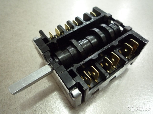 Переключатель Режимов Духовки для Плиты Hansa EGO 46.23866.650 8050043 ...