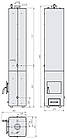 Колонка водогрійна 90 л твердопаливна Данко КВЦ, фото 5