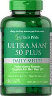 Вітаміни для чоловіків 50+ Puritan's Pride Ultra Vita ManTM 50 Plus 120 Caplets