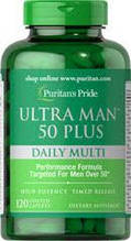Вітаміни для чоловіків 50+ Puritan's Pride Ultra Vita Man™ 50 Plus 120 Caplets