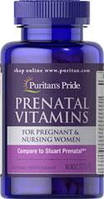 Витамины для беременных, Puritan's Pride,Prenatal Vitamins 100 Caplets