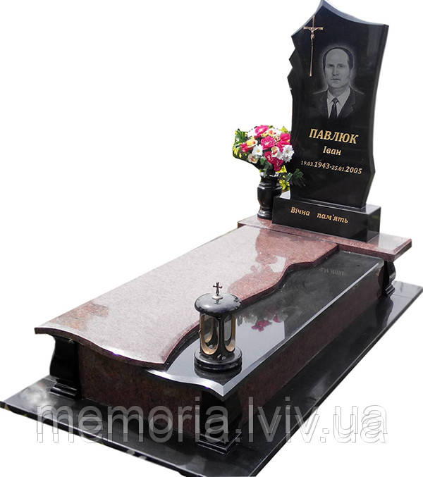 Гранітний пам'ятник 1078, фото 1