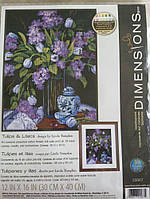 Набор для вышивания Dimensions 20067 Тюльпаны и сирень Tulips and Lilacs