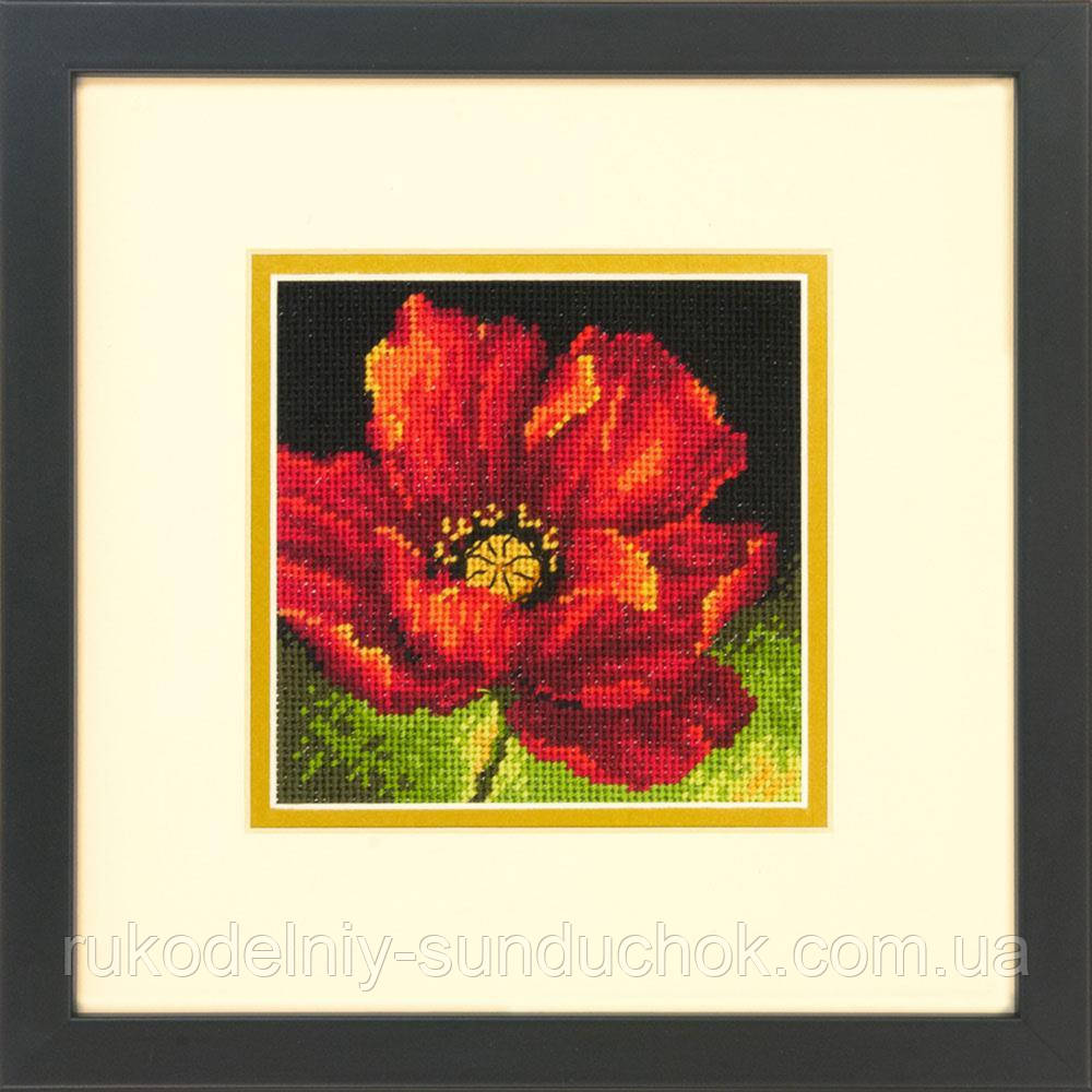 Набір для вишивання гобелену Dimensions 71-07246 Червоний мак Red Poppy