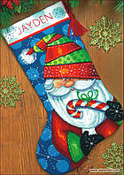 Набор для вышивания Dimensions 71-09154 Сладкий Санта Sweet Santa Stocking