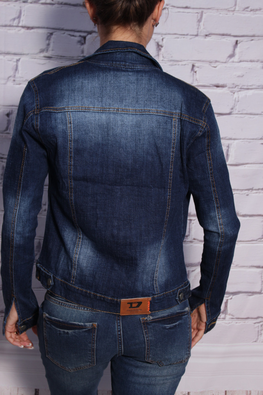 Модный женский джинсовый пиджак (код 209) - фото 3 - id-p126641001