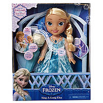 Співоча лялька Ельза з мікрофоном Disney Frozen Sing-A-Long Elsa, фото 4