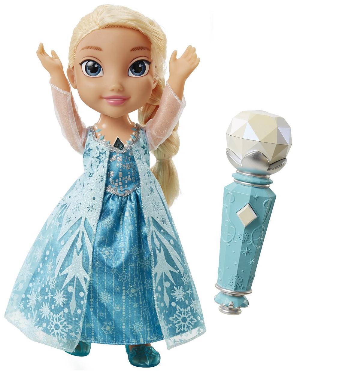 Співоча лялька Ельза з мікрофоном Disney Frozen Sing-A-Long Elsa