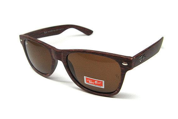 Сонцезахисні окуляри вайфареры Ray Ban коричневі
