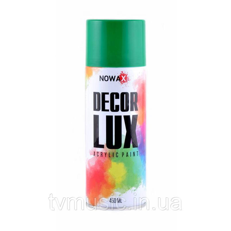 Акрилова фарба Nowax Decor Lux RAL 6029 М'ятно-зелений 450 мл