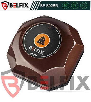 Кнопка виклику офіціанта та персоналу BELFIX-B02BR, фото 2