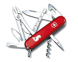 Складний кишеньковий швейцарський ніж для рибалки Victorinox ANGLER 1.3653.72, фото 2