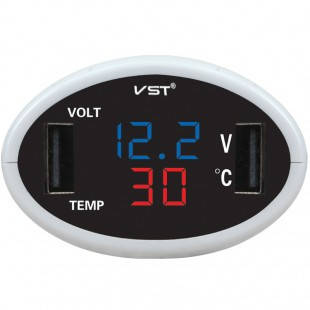 Автомобільний годинник VST 708-5 , фото 2